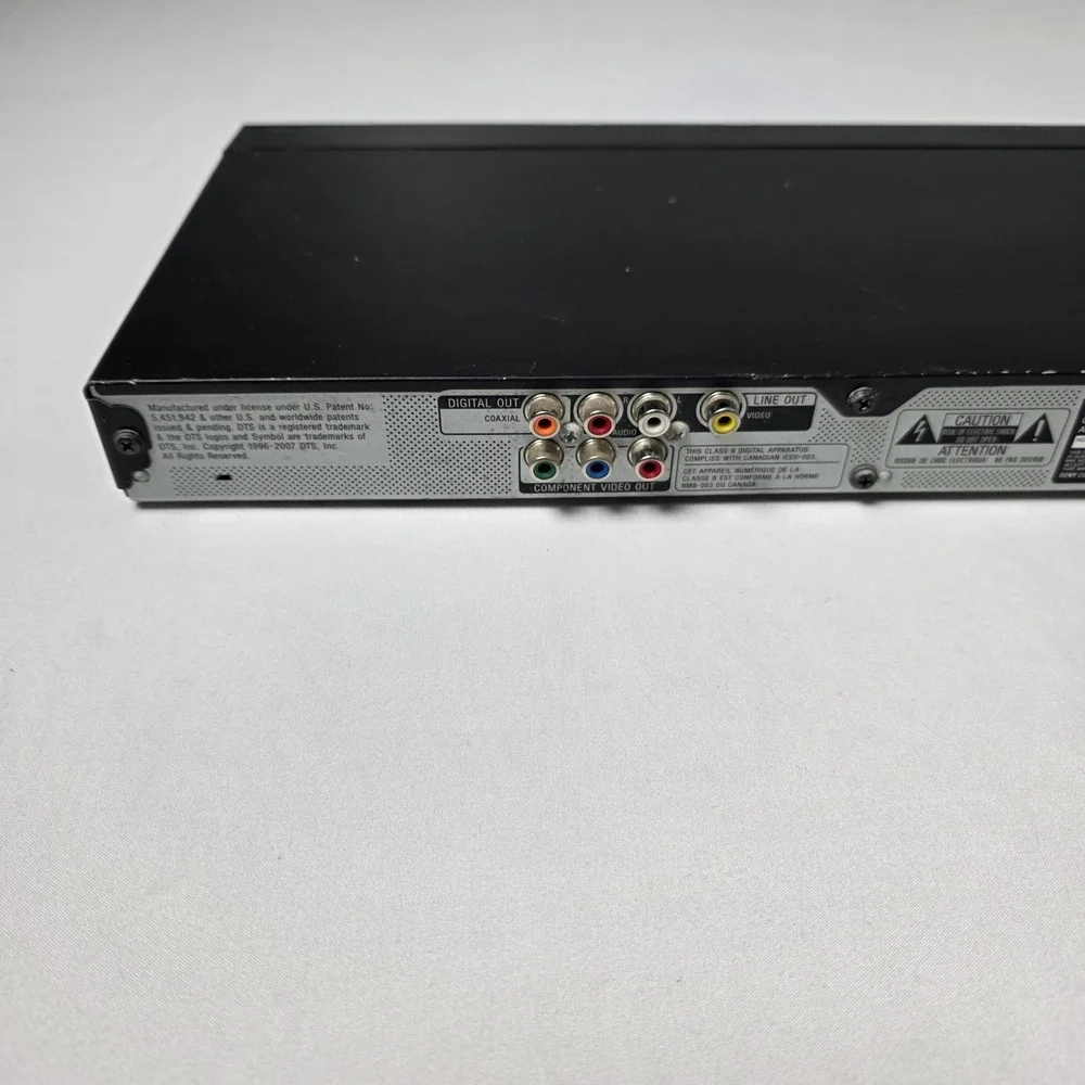 Sony DVP-NS57P CD/DVD Player Progressive Scan Digital Out Tested Works No Remote